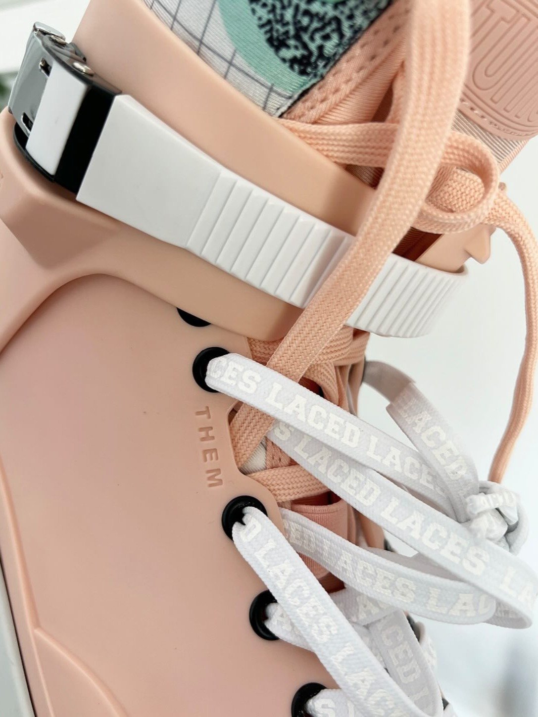Laced Waxed Laces - Stealth White product image (2)