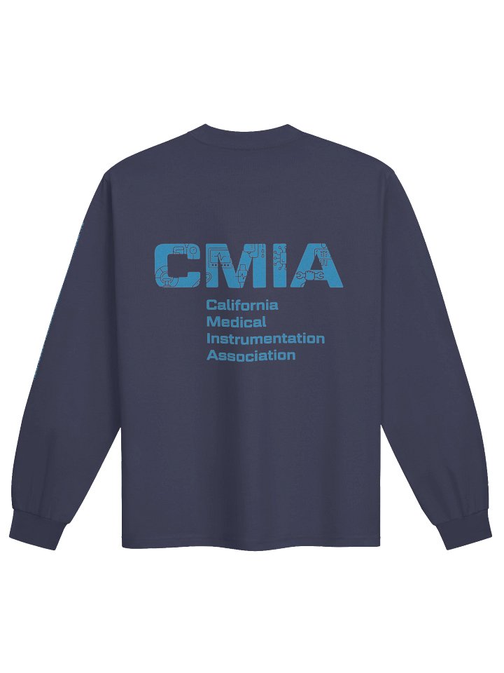 CMIA Premium Long Sleeve / Cyan Graphic — Color Logo product image (2)