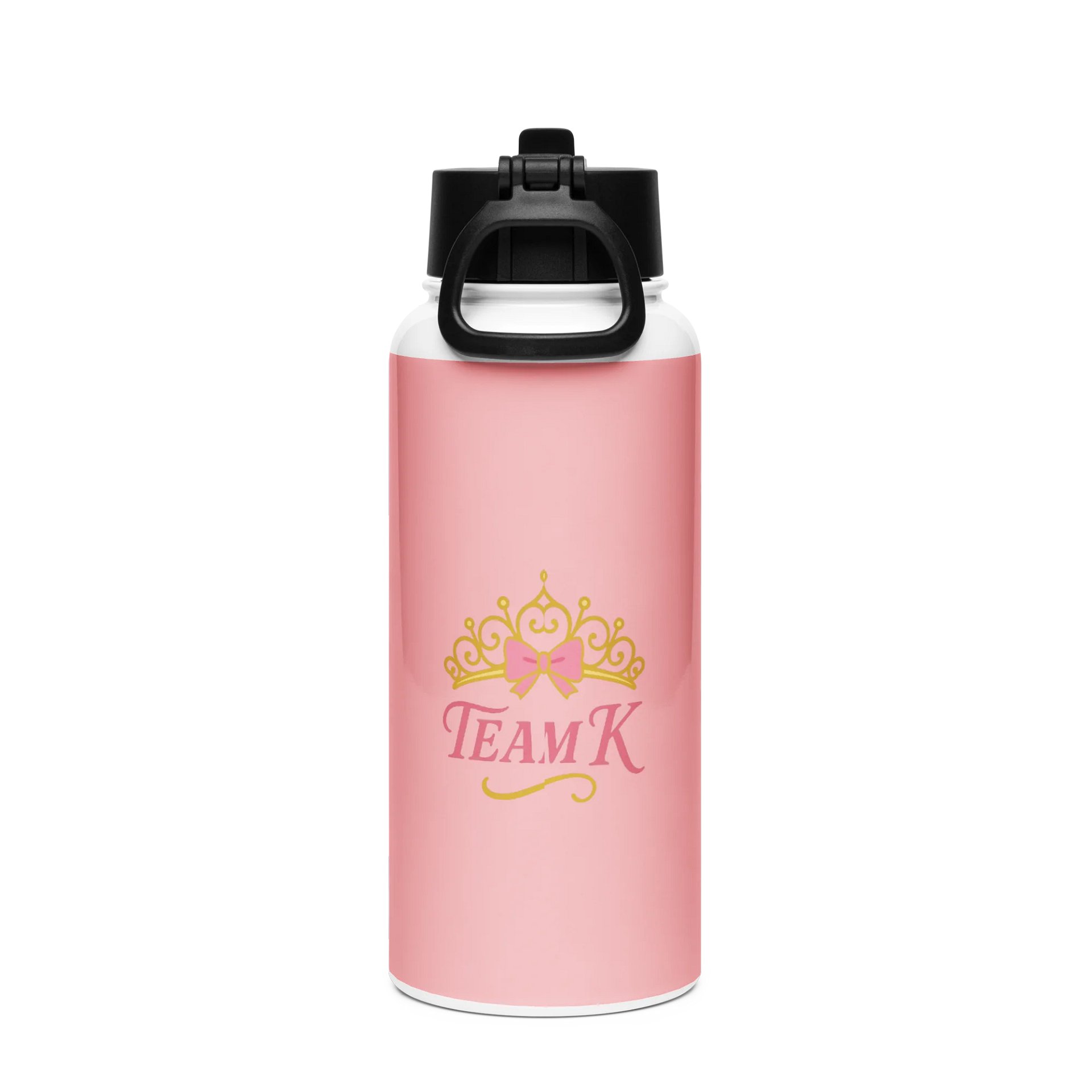 Team K (V-1) Stainless Steel Water Bottle with a Straw Lid product image (2)