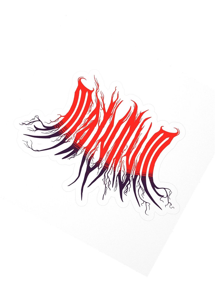 MalyNym color logo Sticker product image (2)