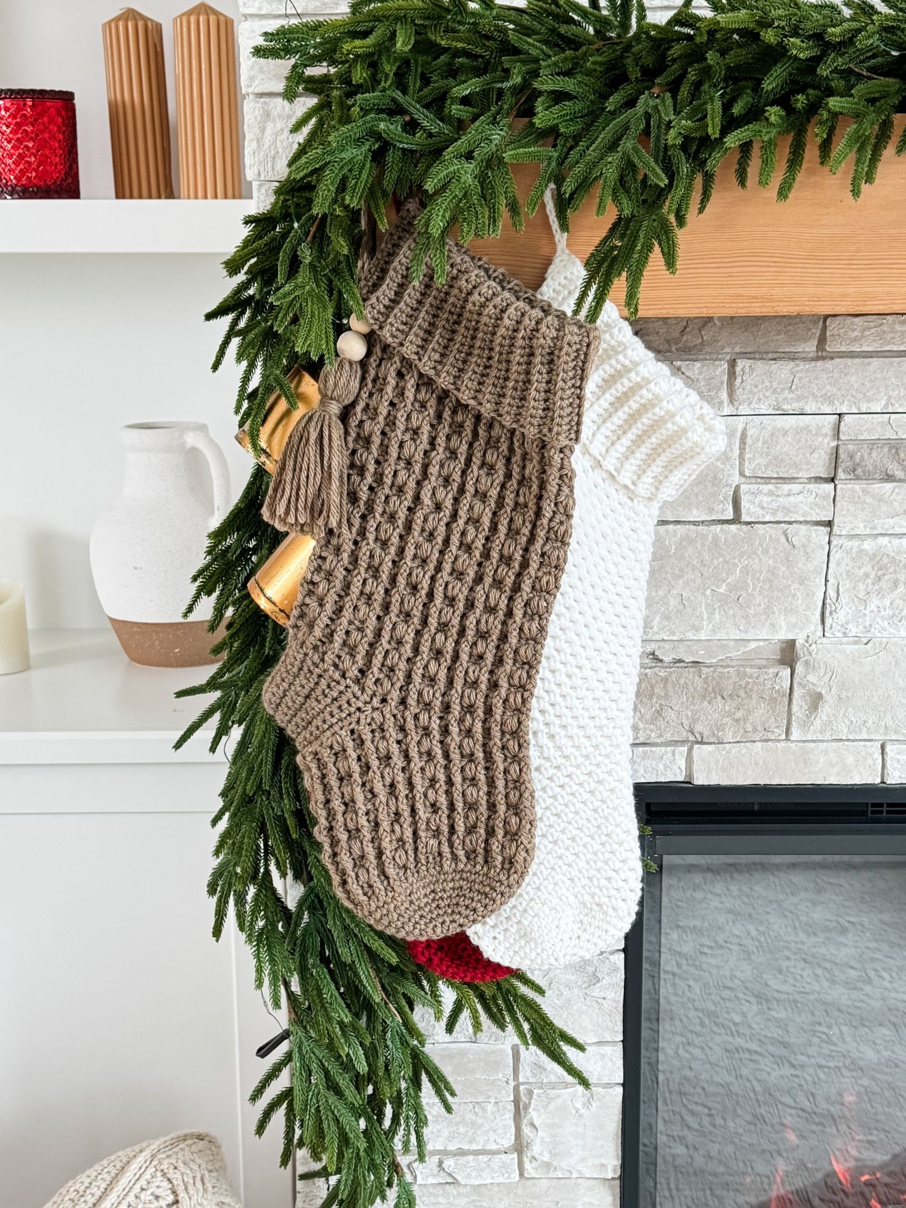 Snuggle Season Stocking Crochet Pattern product image (2)