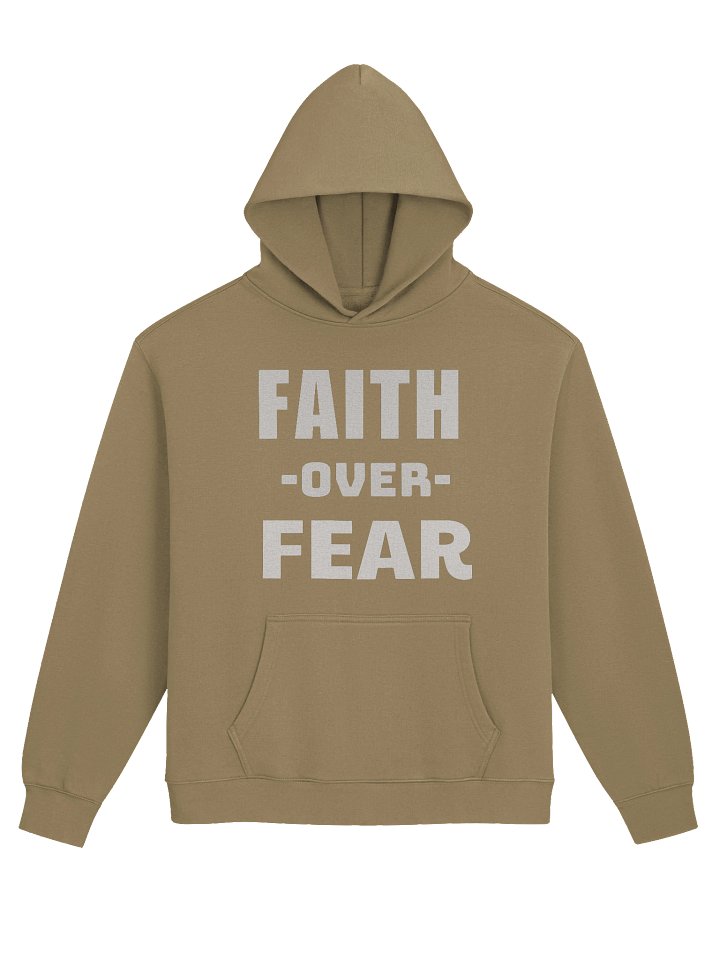 FAITH OVER FEAR Premium Oversized Hoodie product image (18)
