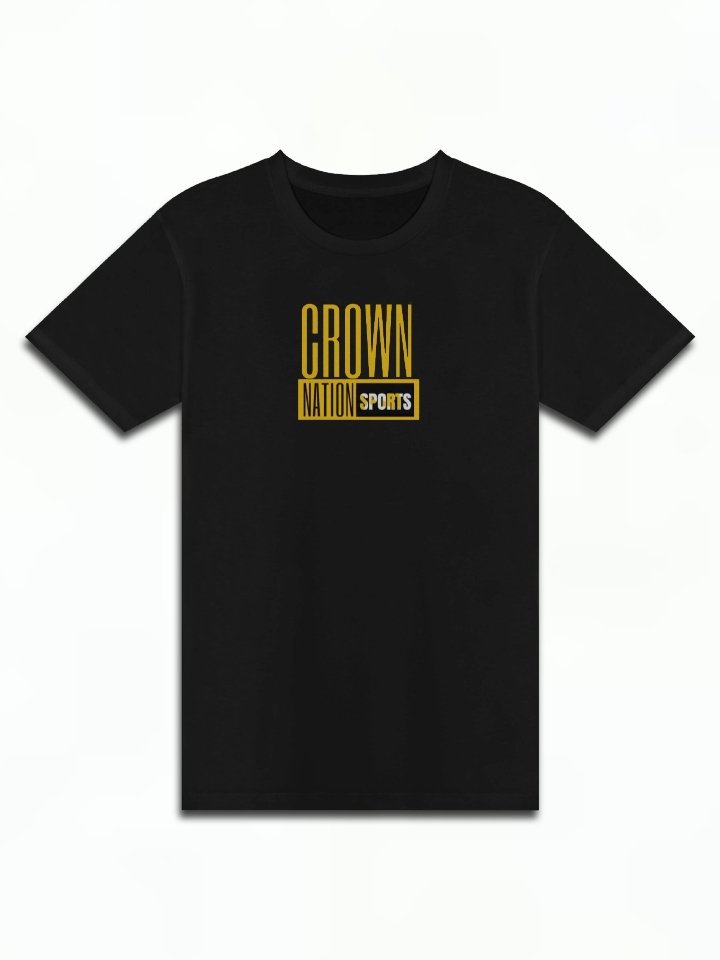 Crown Nation Sports Tee // Black product image (1)
