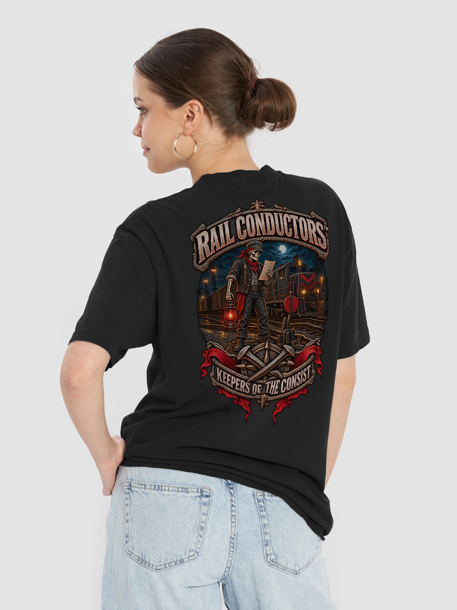 Rail Conductors™ Pocket Tee — First Voyage product image (8)