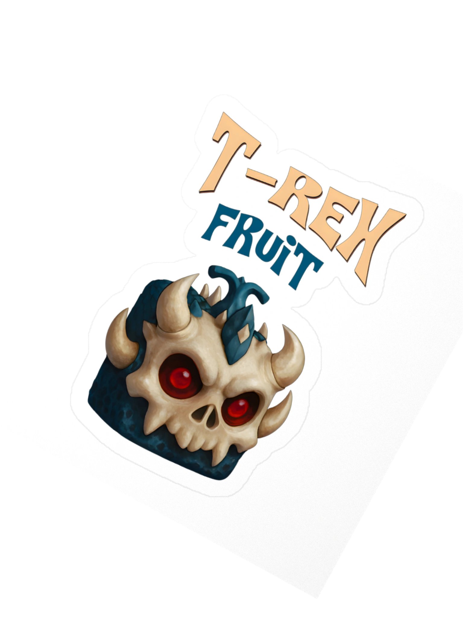 T-Rex Fruit Sticker 3x3" Blox Fruits Gamer Gift For Kids product image (2)