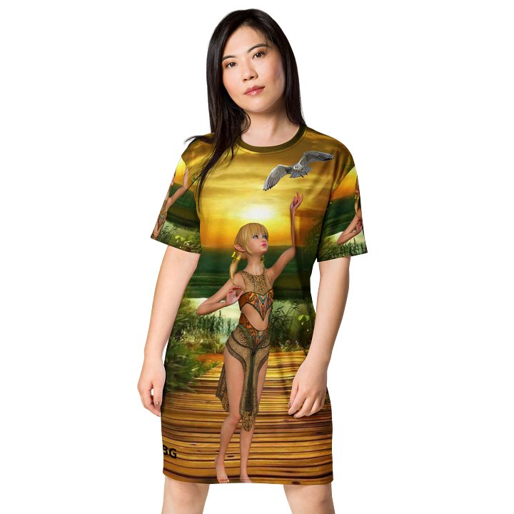 'Elven Stories - The Night of Your Return' Tee Dress product image (1)