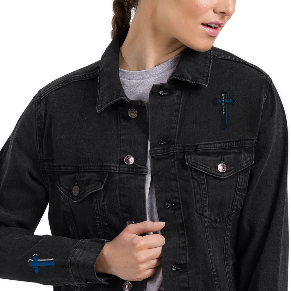 In God We Trust Jean Jacket product image (8)