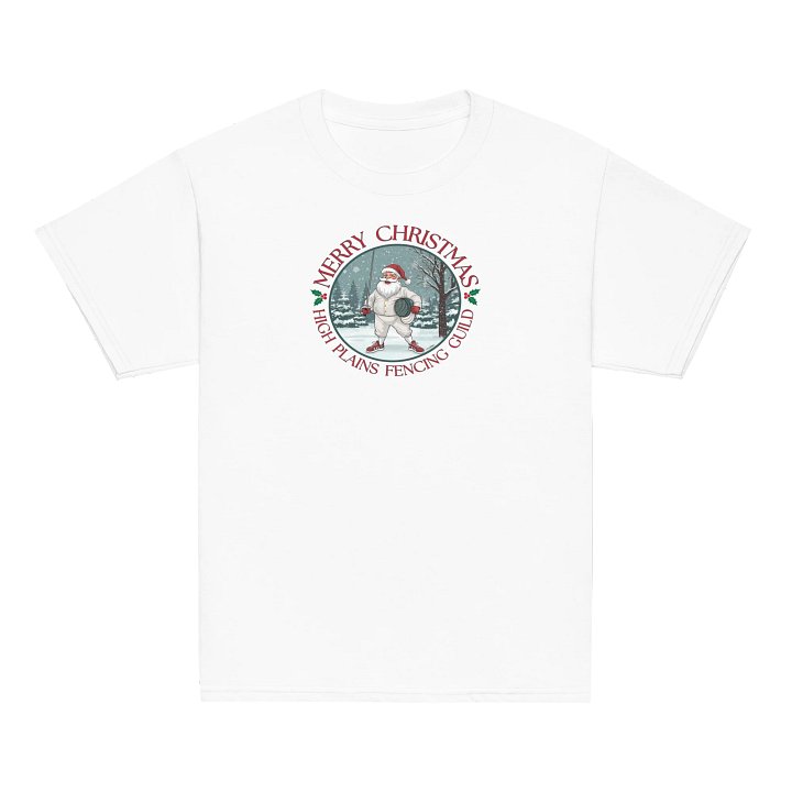 Santa Fencer Youth Tee product image (31)