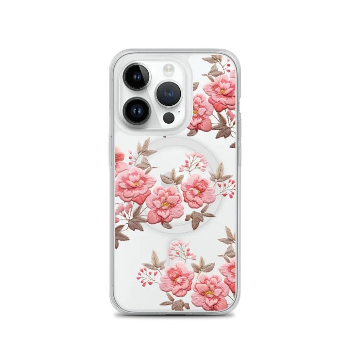 Summer Garden Floral Clear Phone Case for iPhone® product image (1)