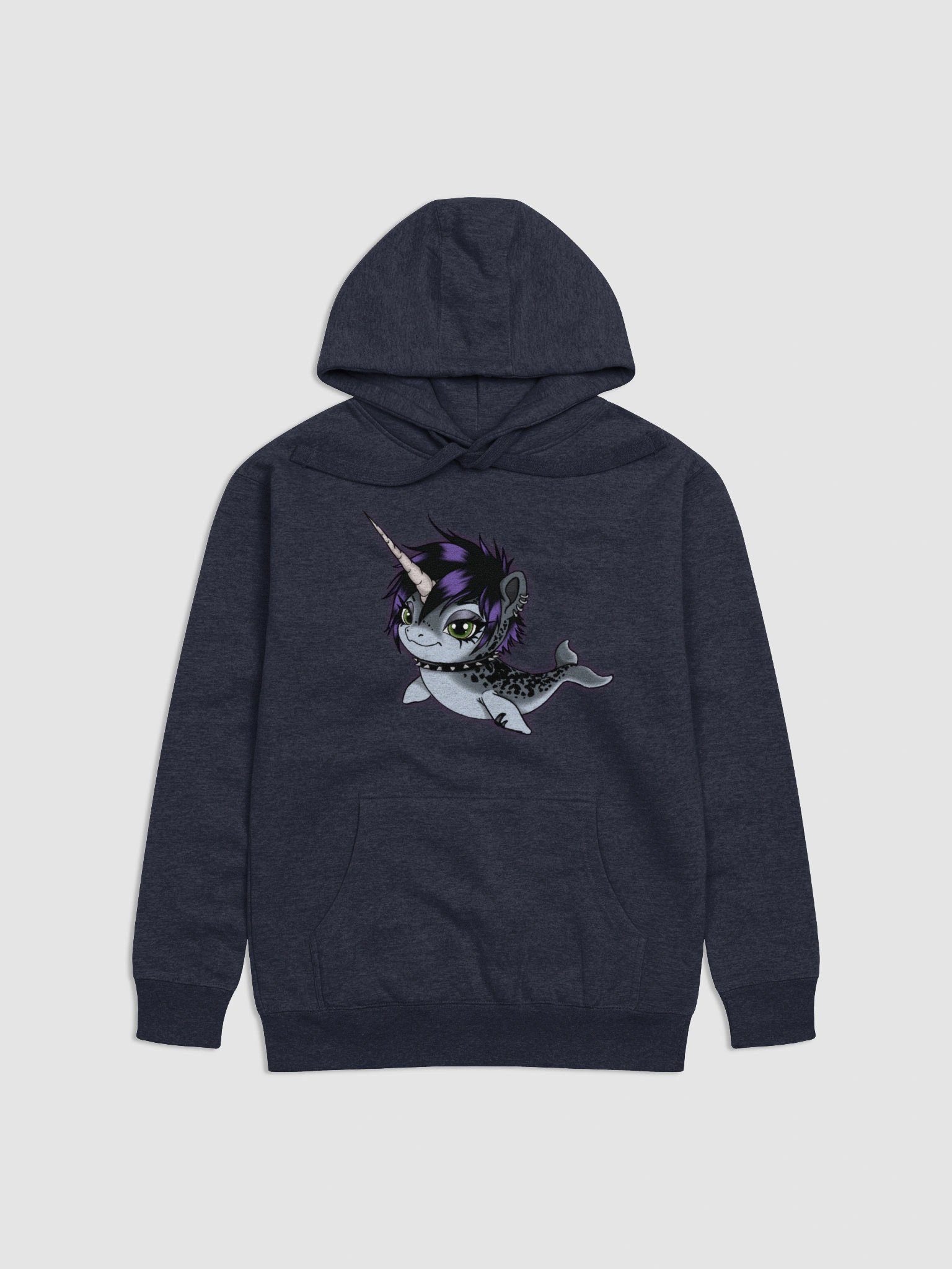 Emo Narwhal Hoodie product image (7)