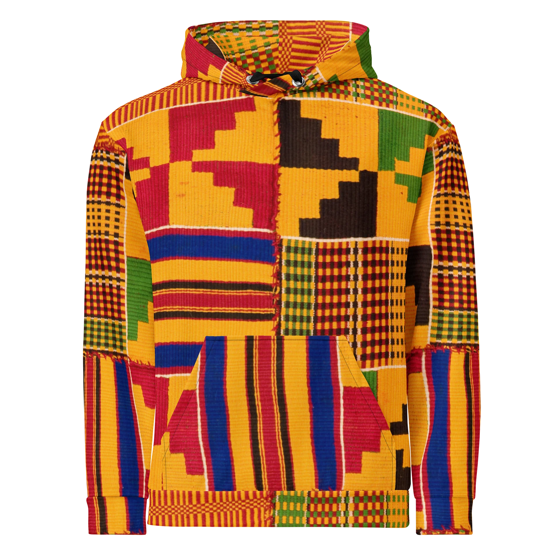 Kente Print Hoodie - Unisex product image (2)