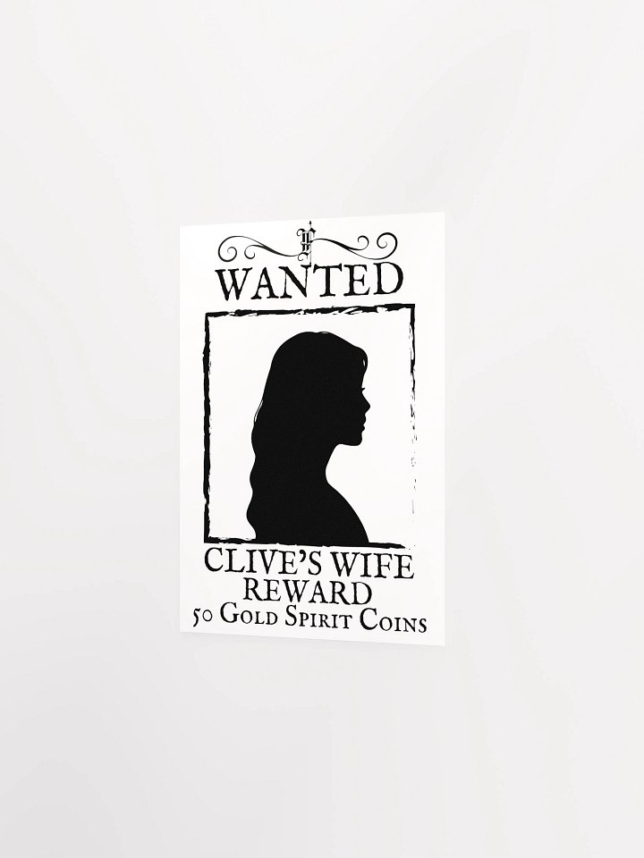 D-Rock Wanted Poster product image (6)