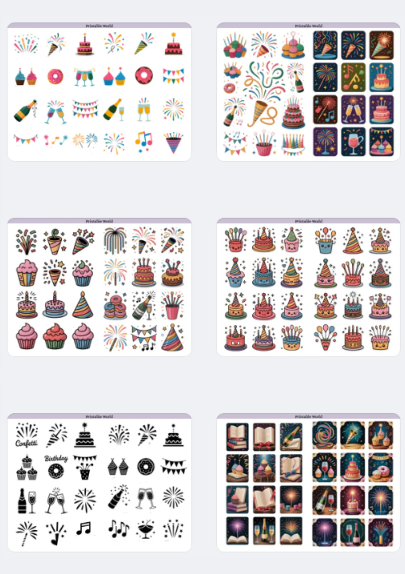 Party & Celebration Sticker Pack product image (2)