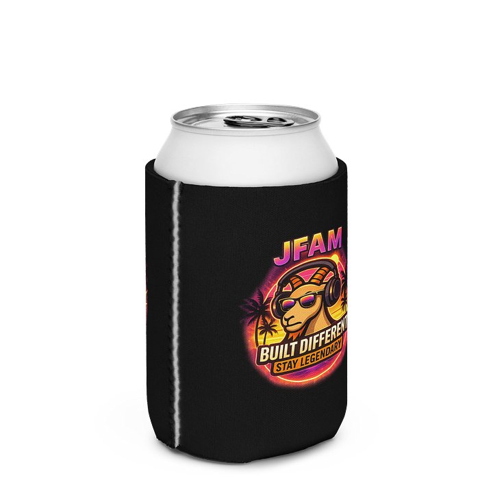 Legendary Beach Goat Coozie Can Cooler product image (3)