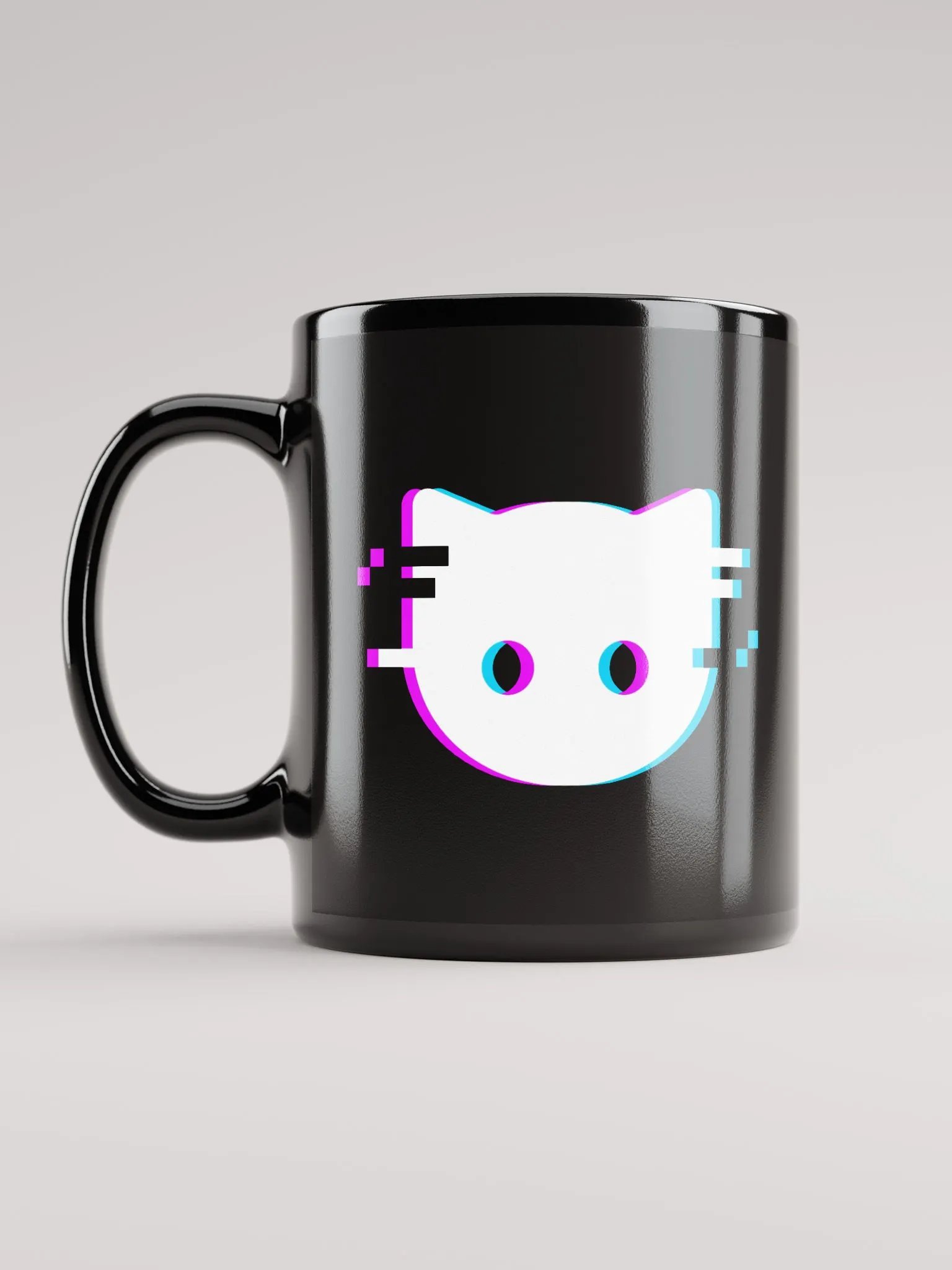 Land of Kittens Glitch Effect Mug product image (12)