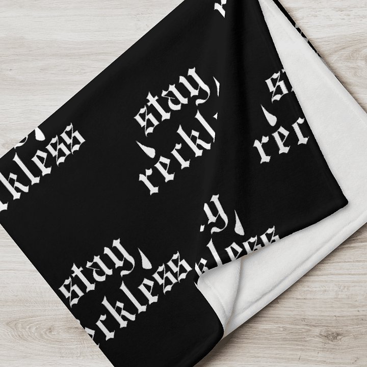 Stay Reckless *Horns* Blanket product image (2)