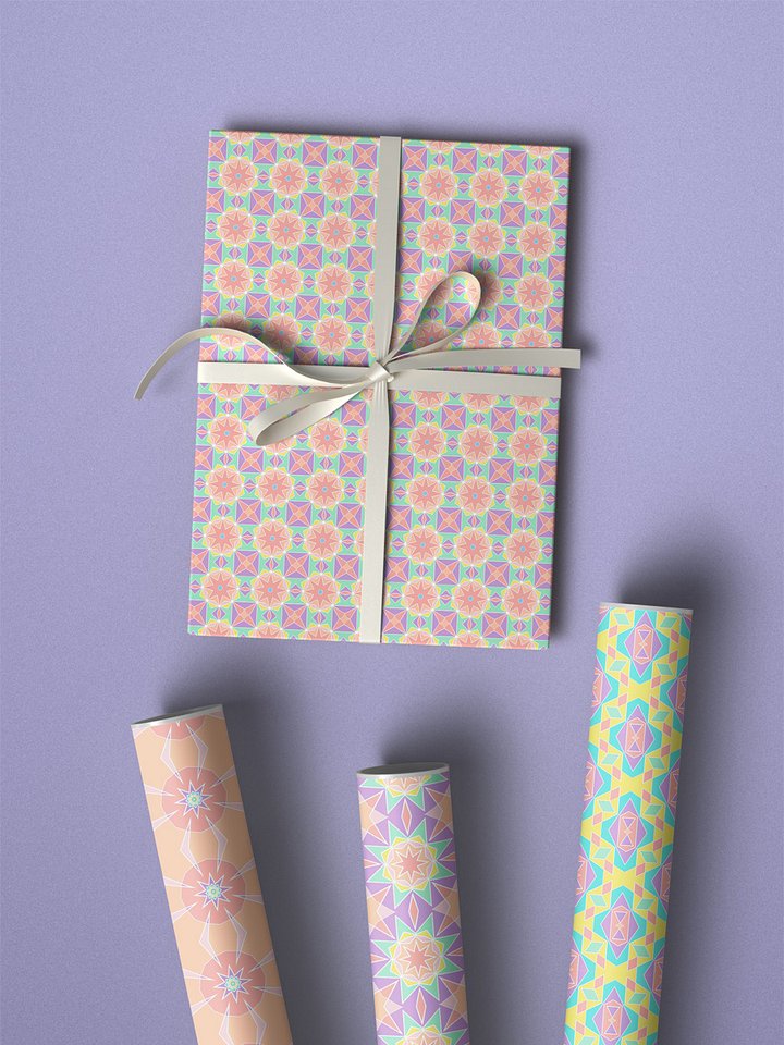 Abstract Pastels Pattern Pack 14 - Fun Tiles product image (2)
