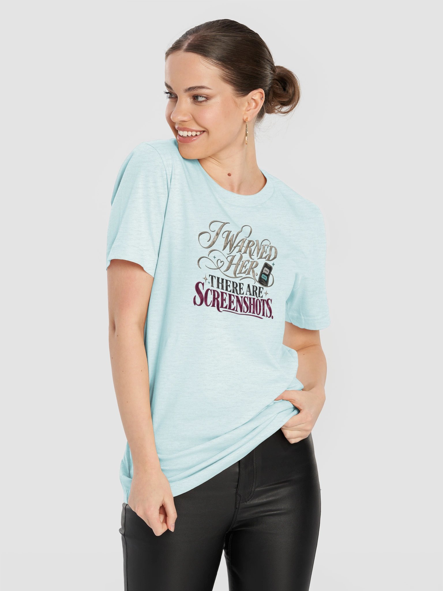 Funny Divorce Party Group Shirt — I Warned Her, There Are Screenshots | Broken Women!™ product image (12)