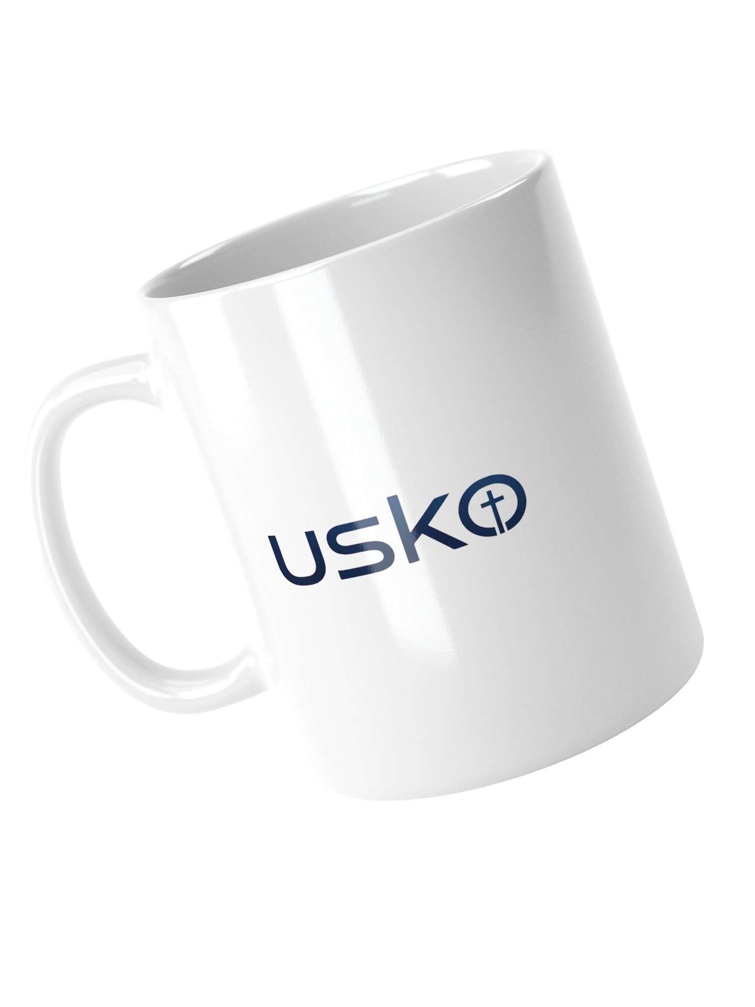 Usko Shopin valkoinen muki Matt. 22:37-39 product image (3)