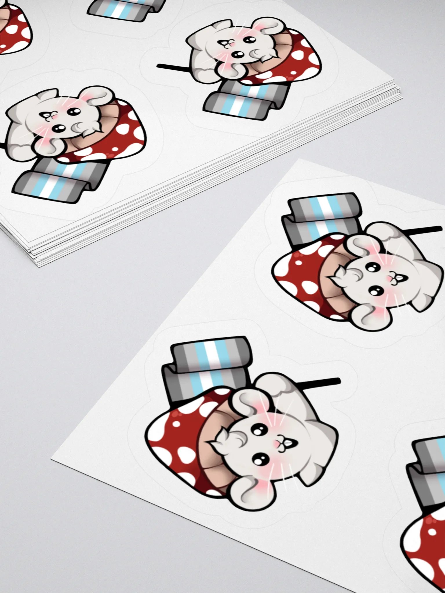 Demiboy Pride Flag Stickers product image (4)