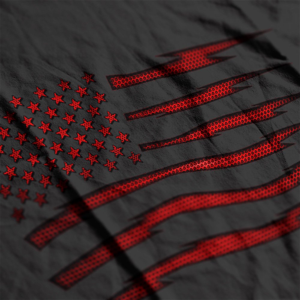 Red Carbon Bolt Onyx American Flag product image (2)