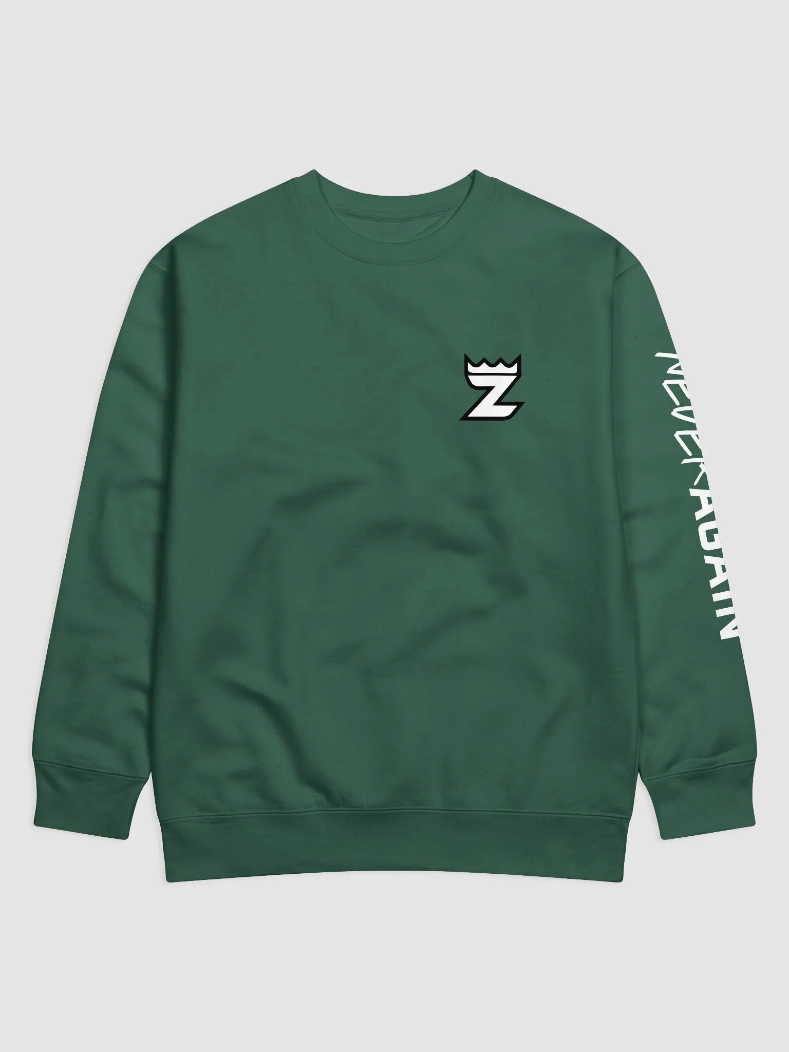 Never Again Sweatshirt - Green product image (1)