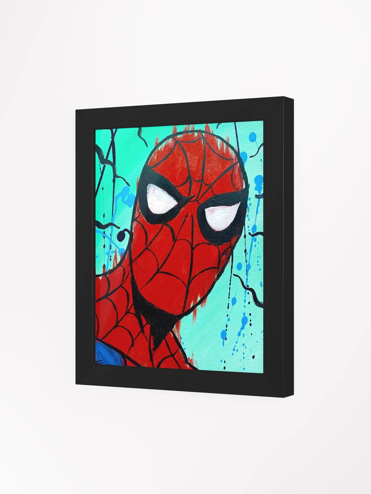 Spider Man Guy Abstract (Framed Print) product image (3)