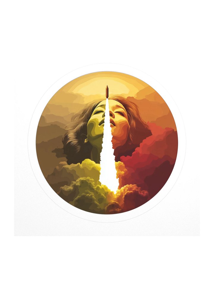 Rocket Bliss Sticker product image (1)