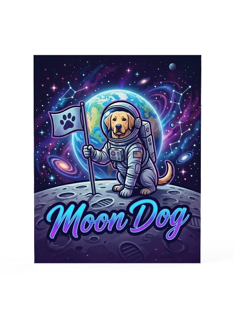 Moon Dog Lab Poster
