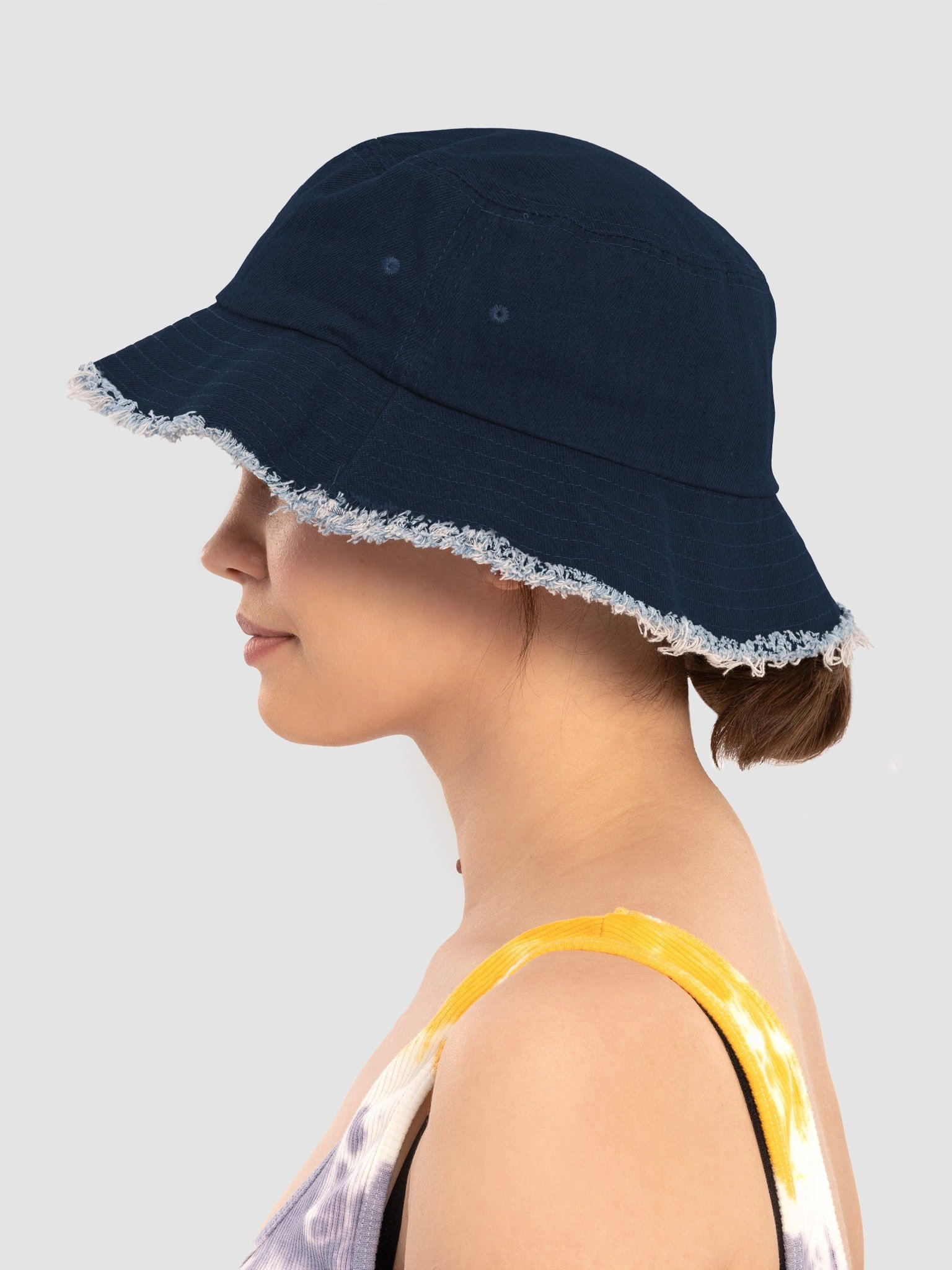 Frayed SciTrek Logo Bucket Hat product image (4)