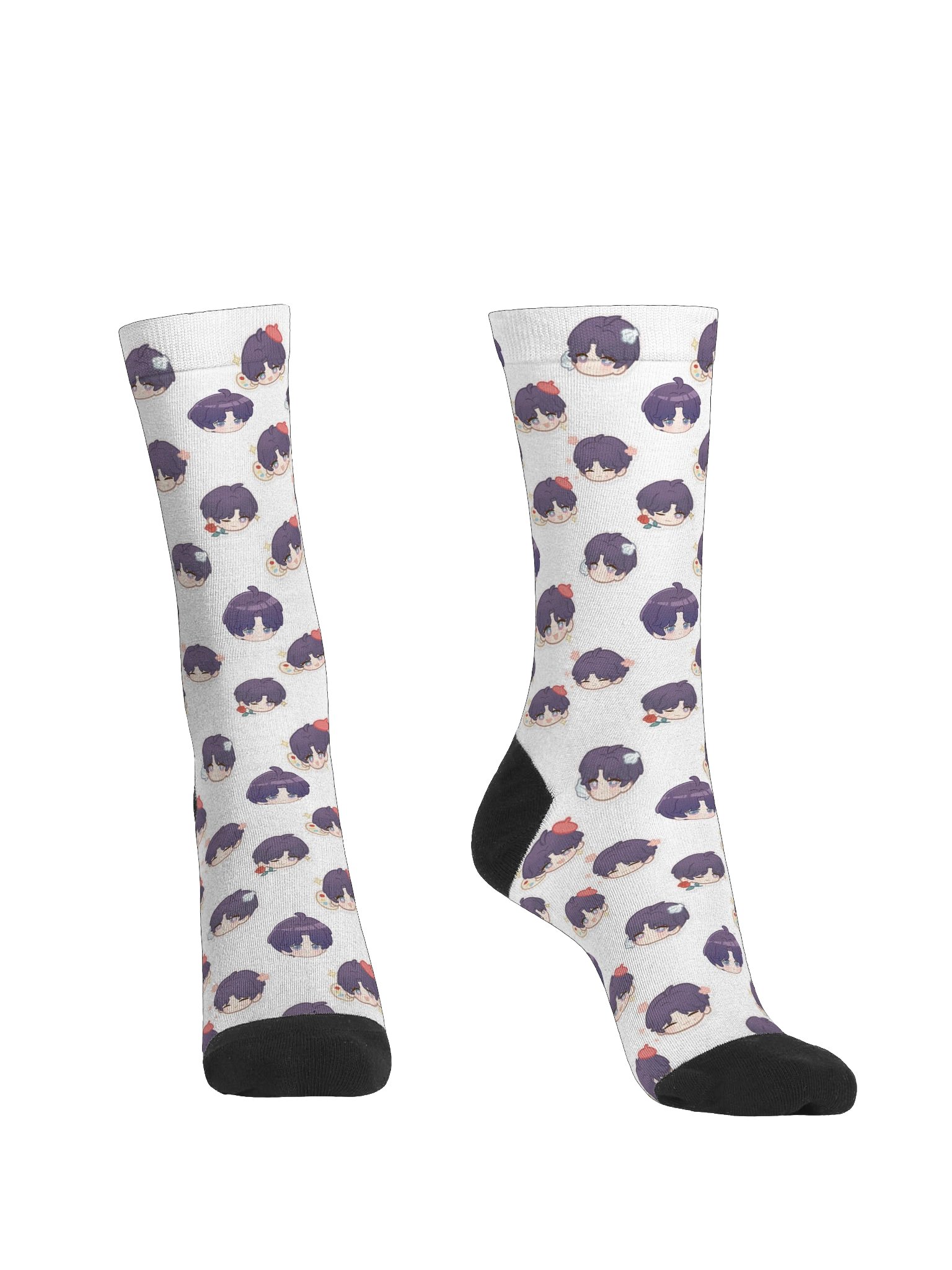 Chibi Rafayel Pattern Socks product image (2)