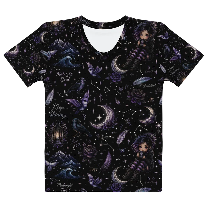 Littlebird's Midnight Fjord T-Shirt product image (1)