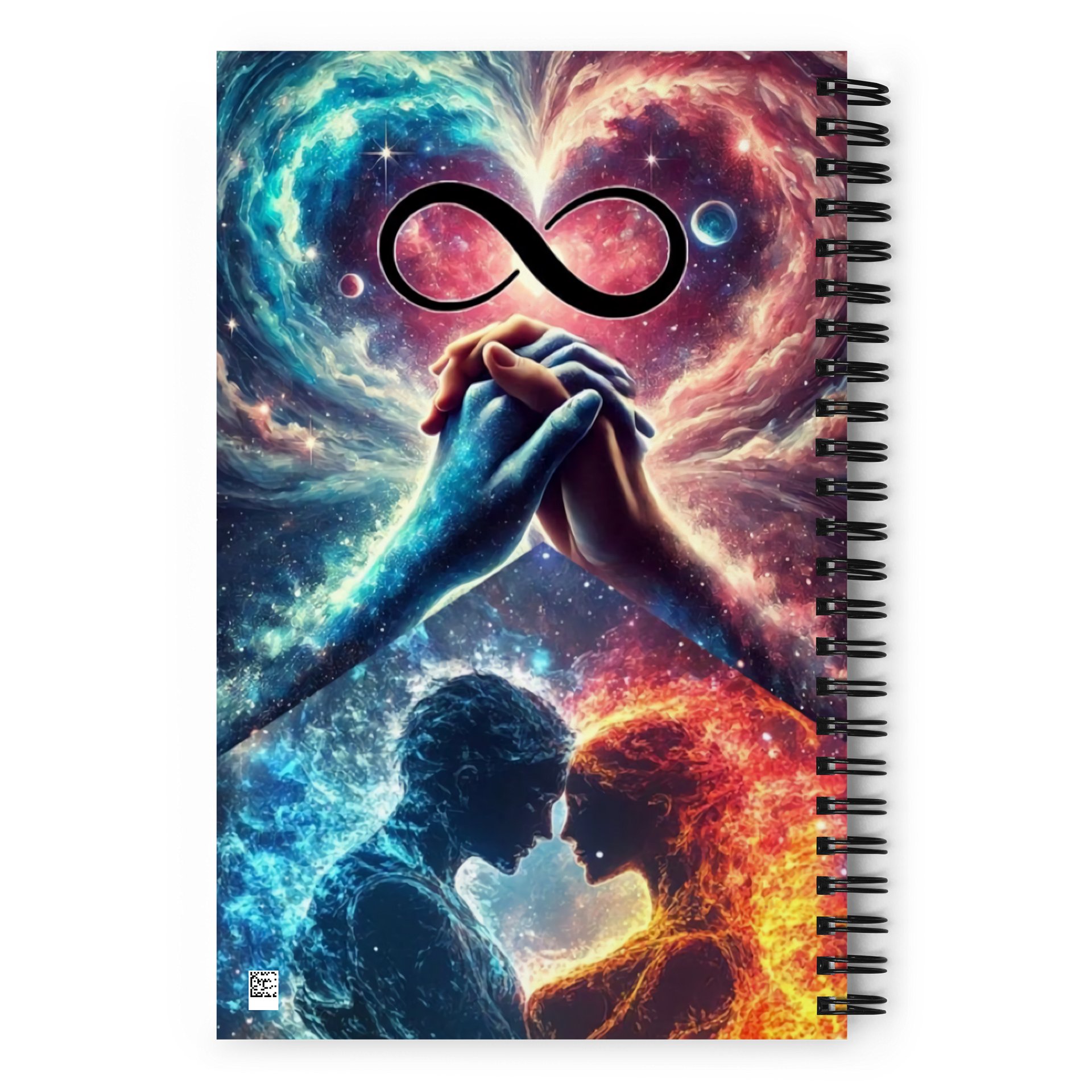 Twin Flame Unity -Spiral Notebook product image (2)