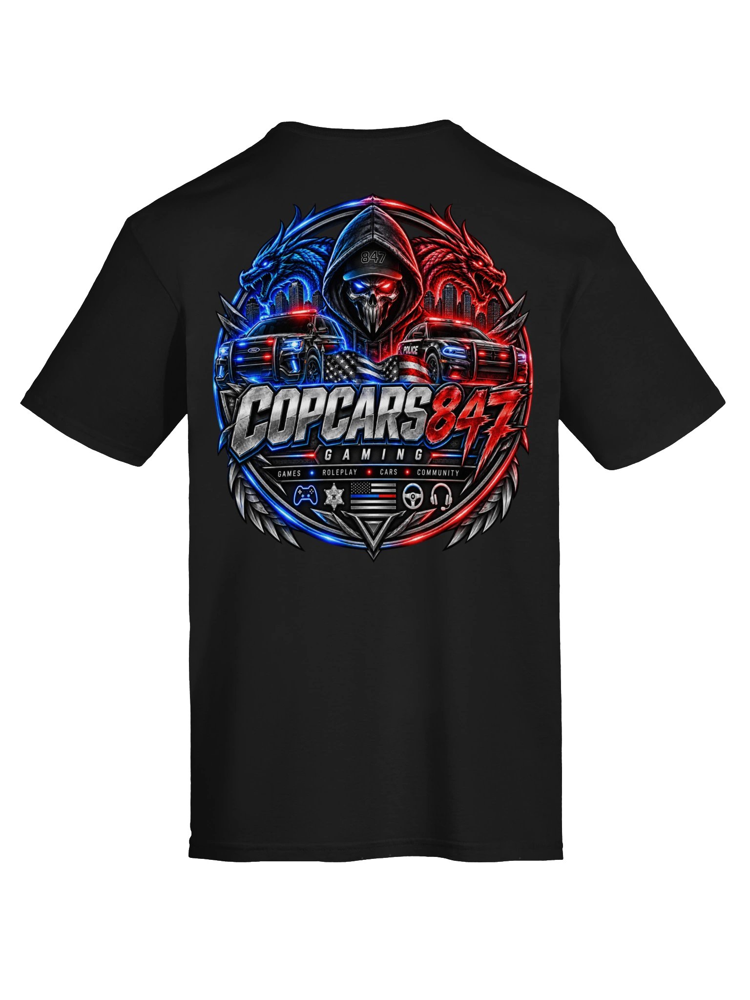 🚔 copcars847 — Code Red Tee product image (7)