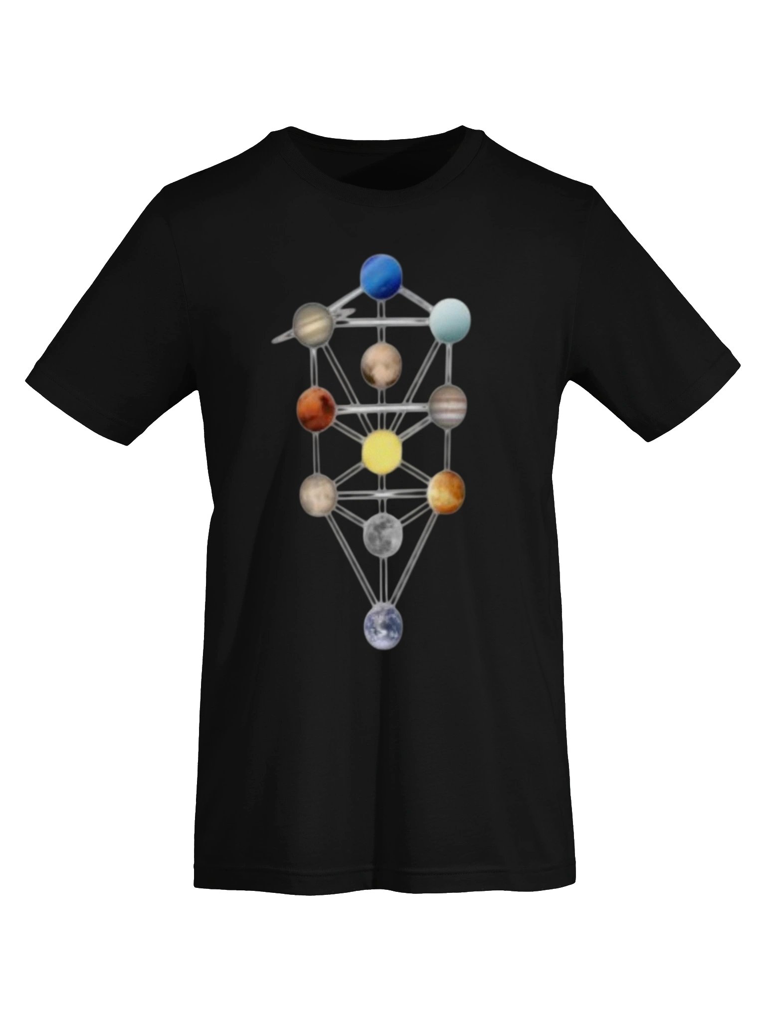 Tree of Life T-Shirt • Kabbalah Sefirot Shirt • Sacred Geometry Tee • Jewish Mysticism • Spiritual Meditation Shirt product image (5)