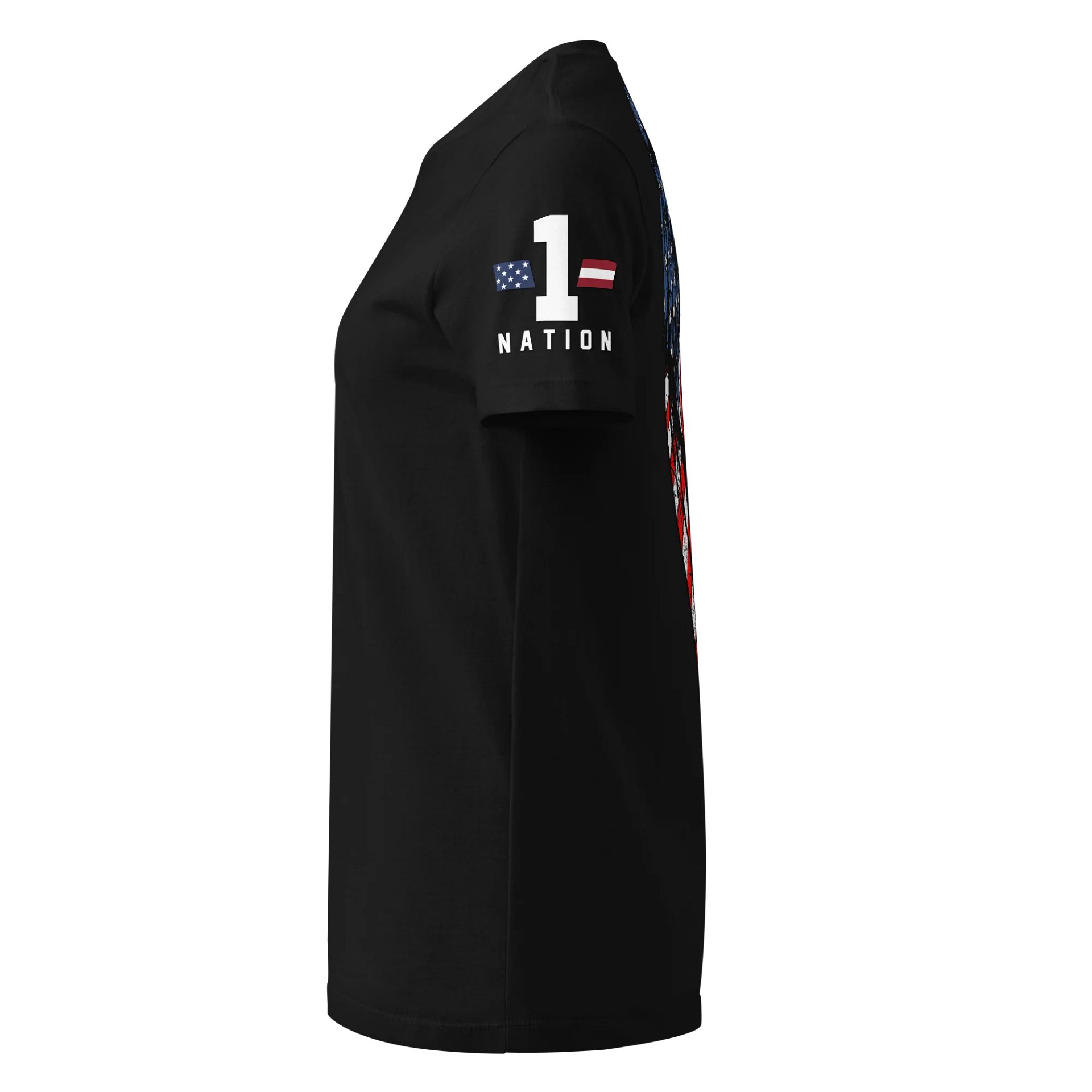 American Flag Angel Wings Women's Fit product image (2)