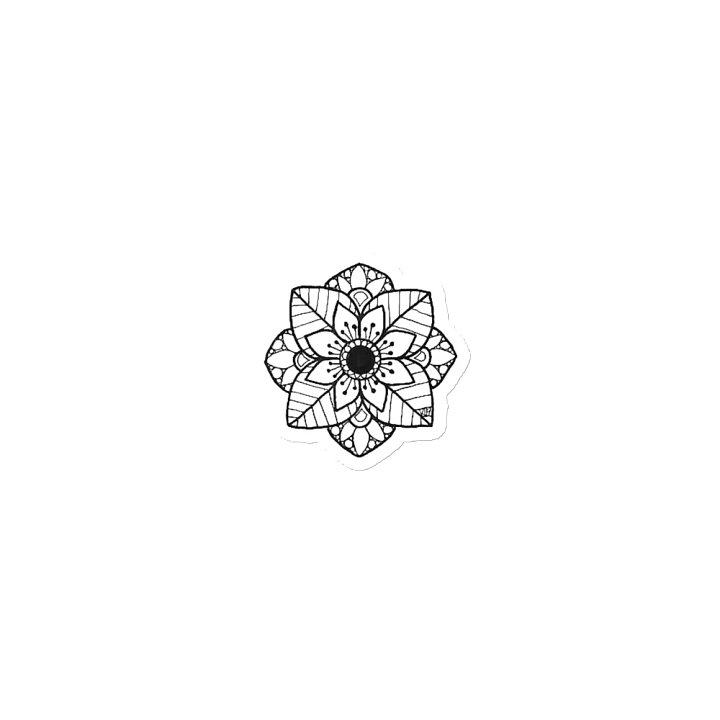 FLOWER1Die-Cut Magnet product image (1)