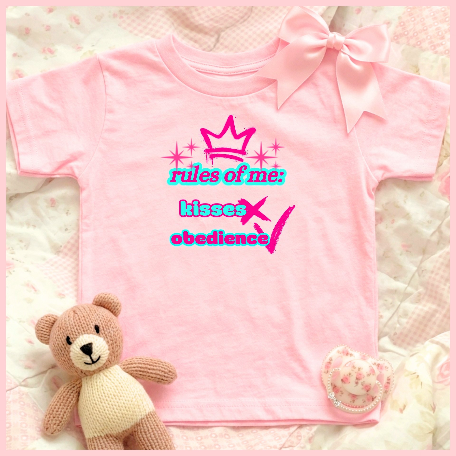 RULES OF ME🩷Super Soft🪽T-shirt🩷 product image (1)