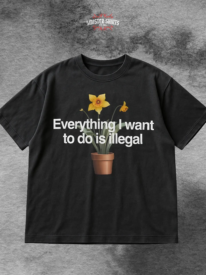 Everything I Want To Do Is illegal Shirt product image (1)