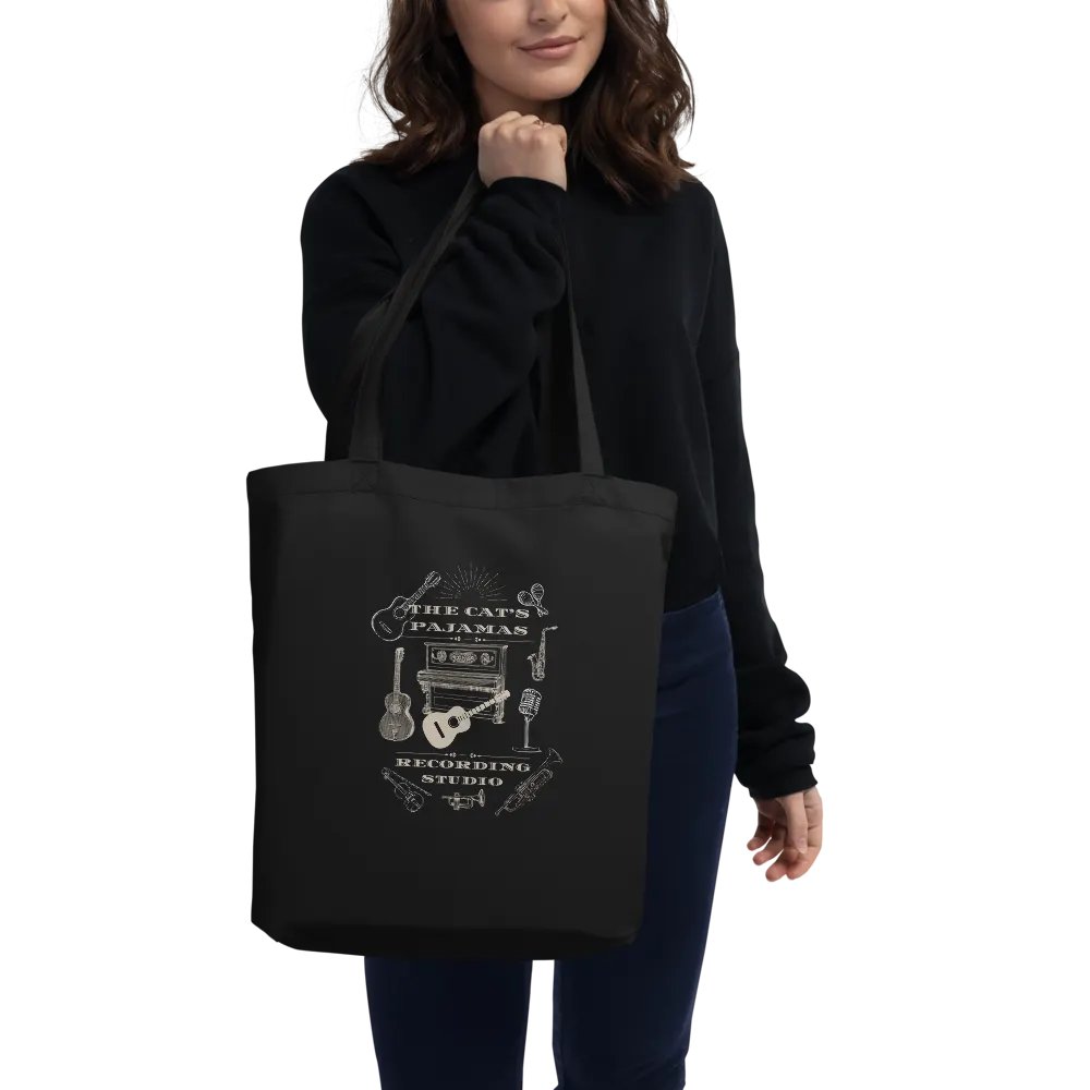 The Cat's Pajamas Recording Studio - Organic Canvas Tote product image (2)