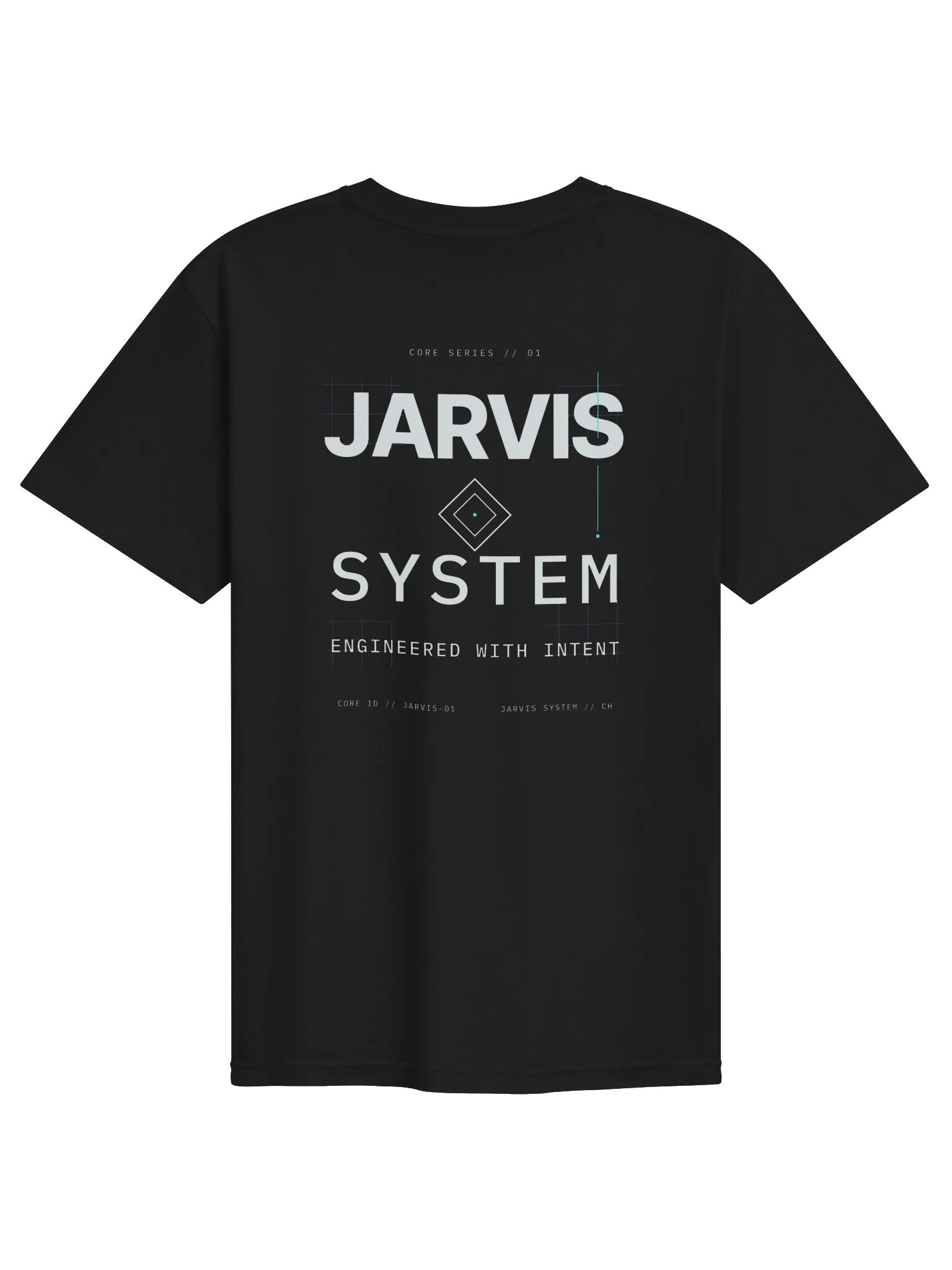 CORE SERIES 01 — OBSIDIAN VIOLET Heavyweight T-Shirt product image (2)