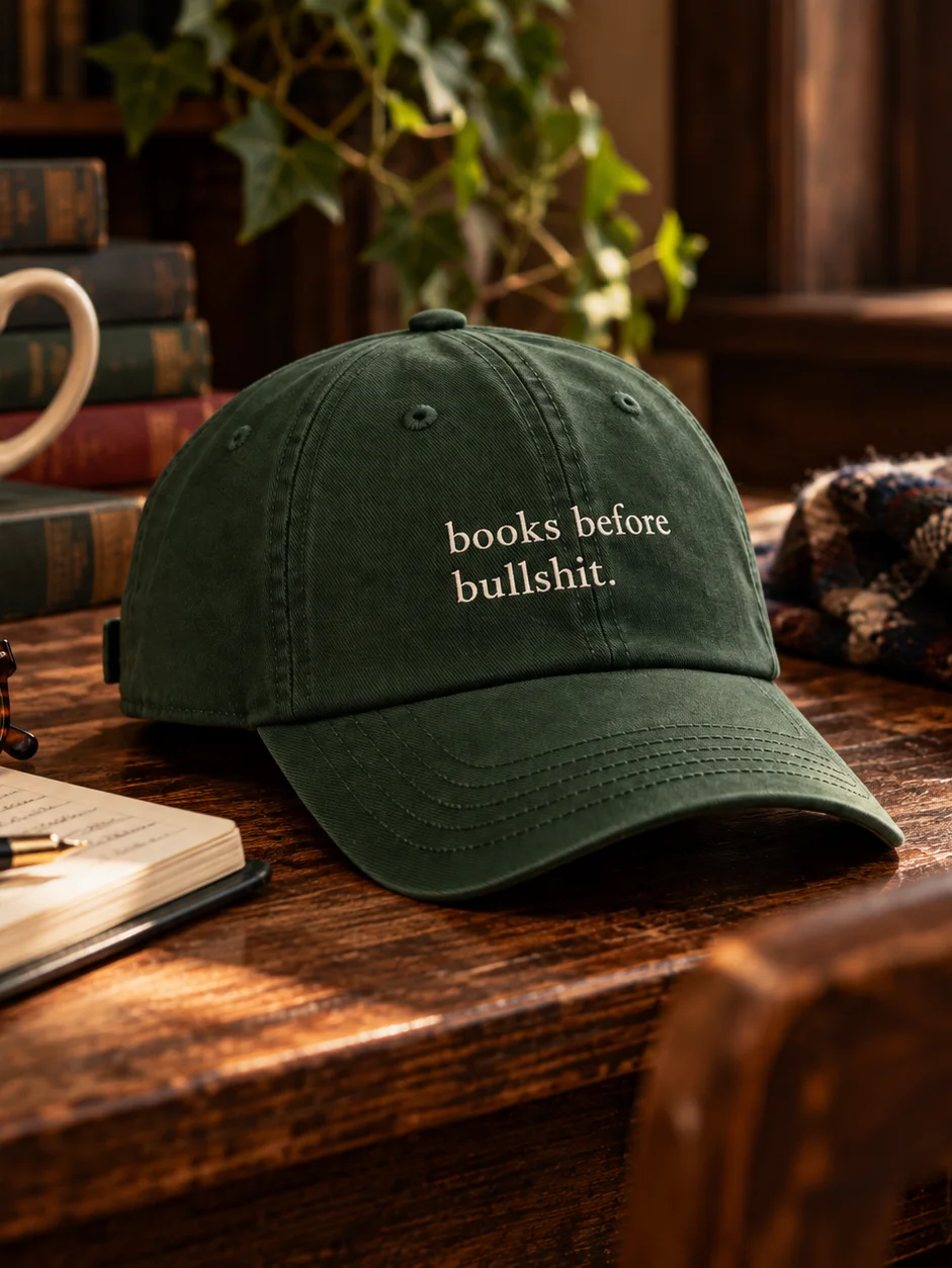 Books Before Bullshit Hat product image (1)