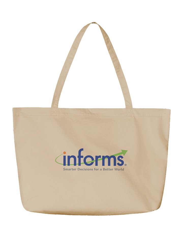 2026 INFORMS Analytics+ Conference Tote Bag product image (2)