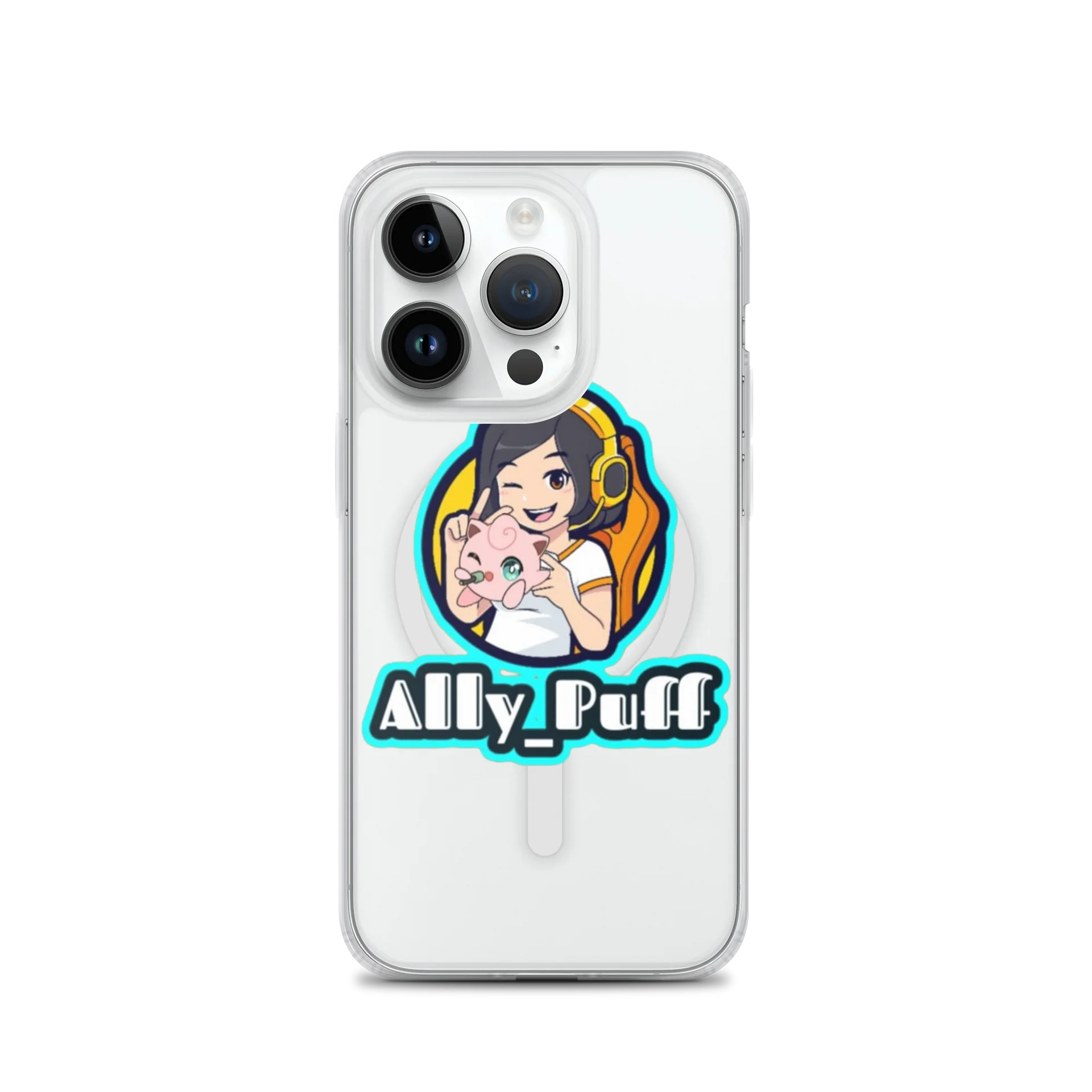 Ally_puff MagSafe® iPhone Clear Case product image (1)