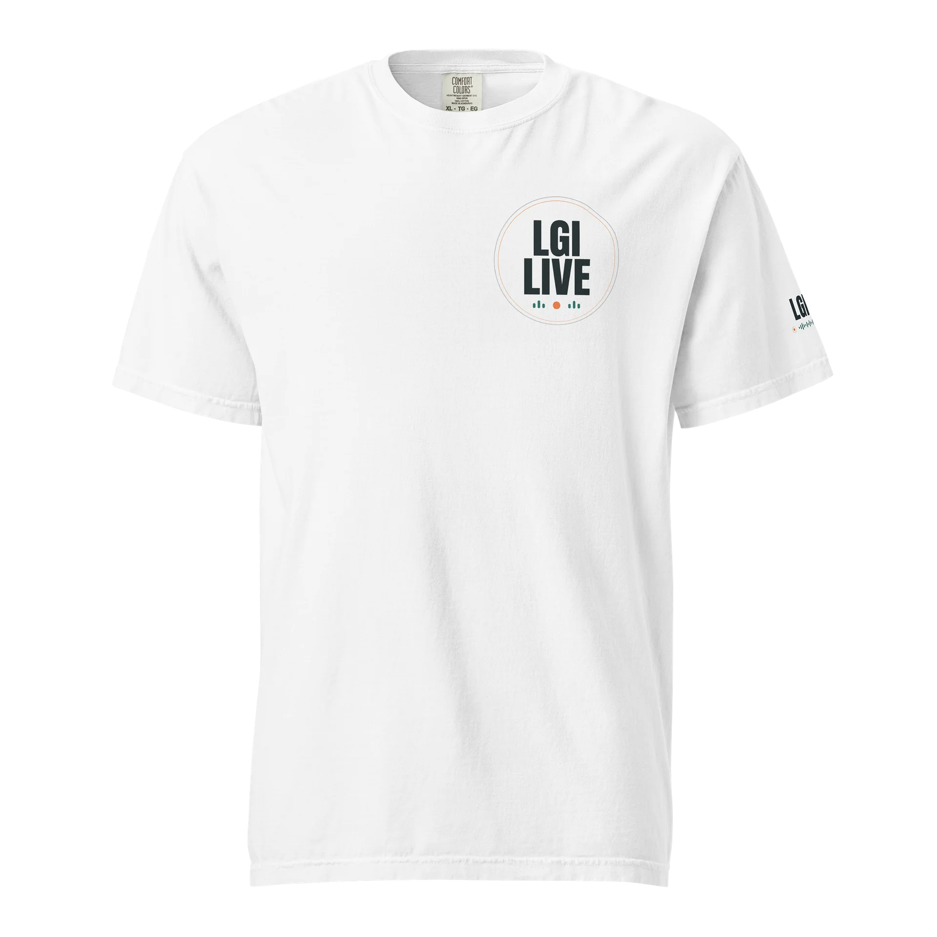 LGI LIVE White Tee product image (1)