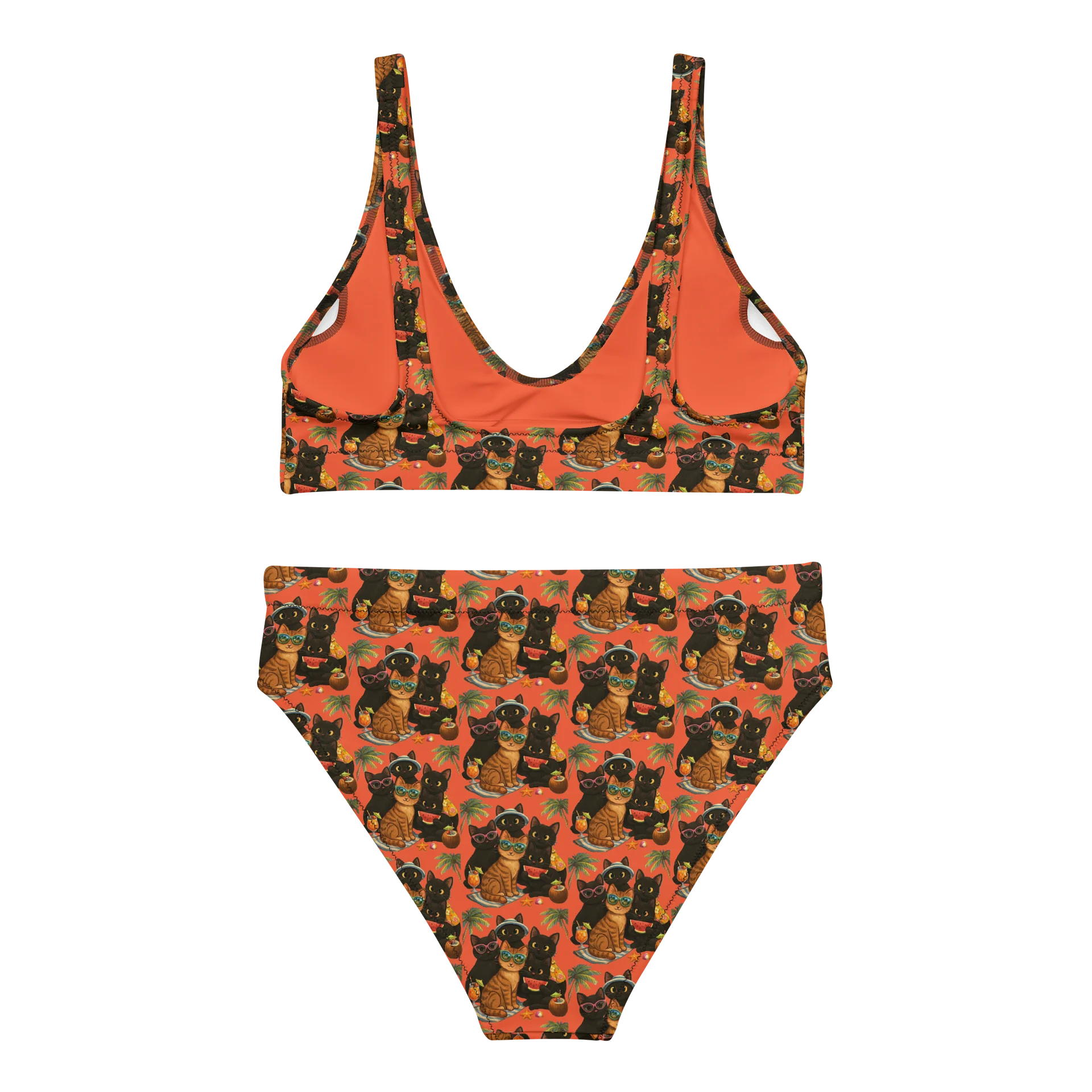 Cat brigade High-Waisted Bikini Set product image (2)