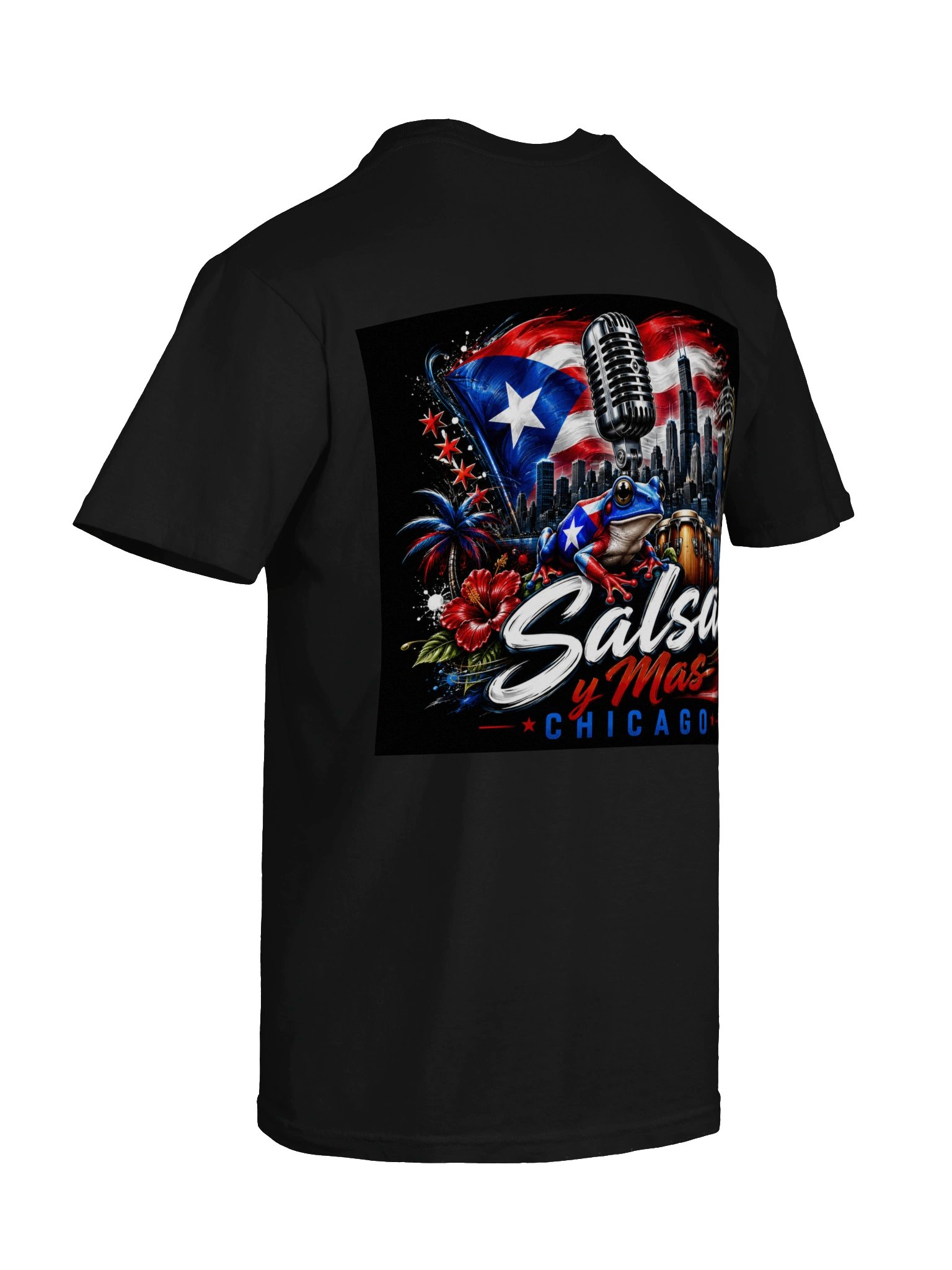 Puerto y rico y salasa y mas chicago tshirt product image (8)