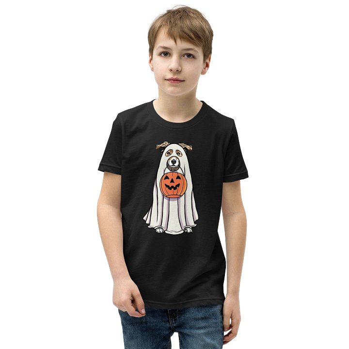 Halloween Australian Shepherd(Red Merle) Youth T-Shirt product image (1)