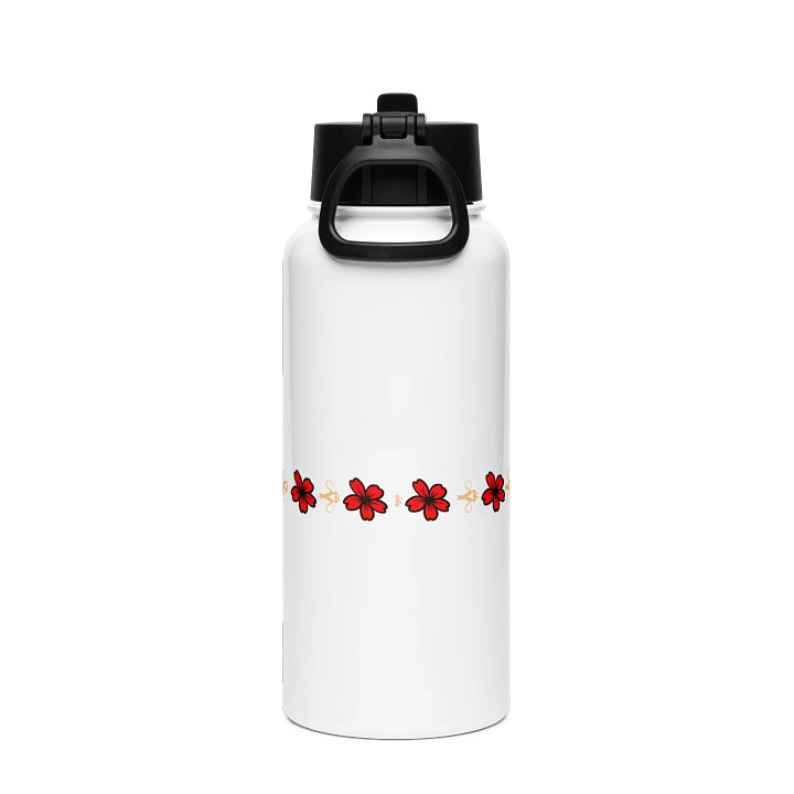 Red Akatsuki Model Stainless Steel Water Bottle product image (2)