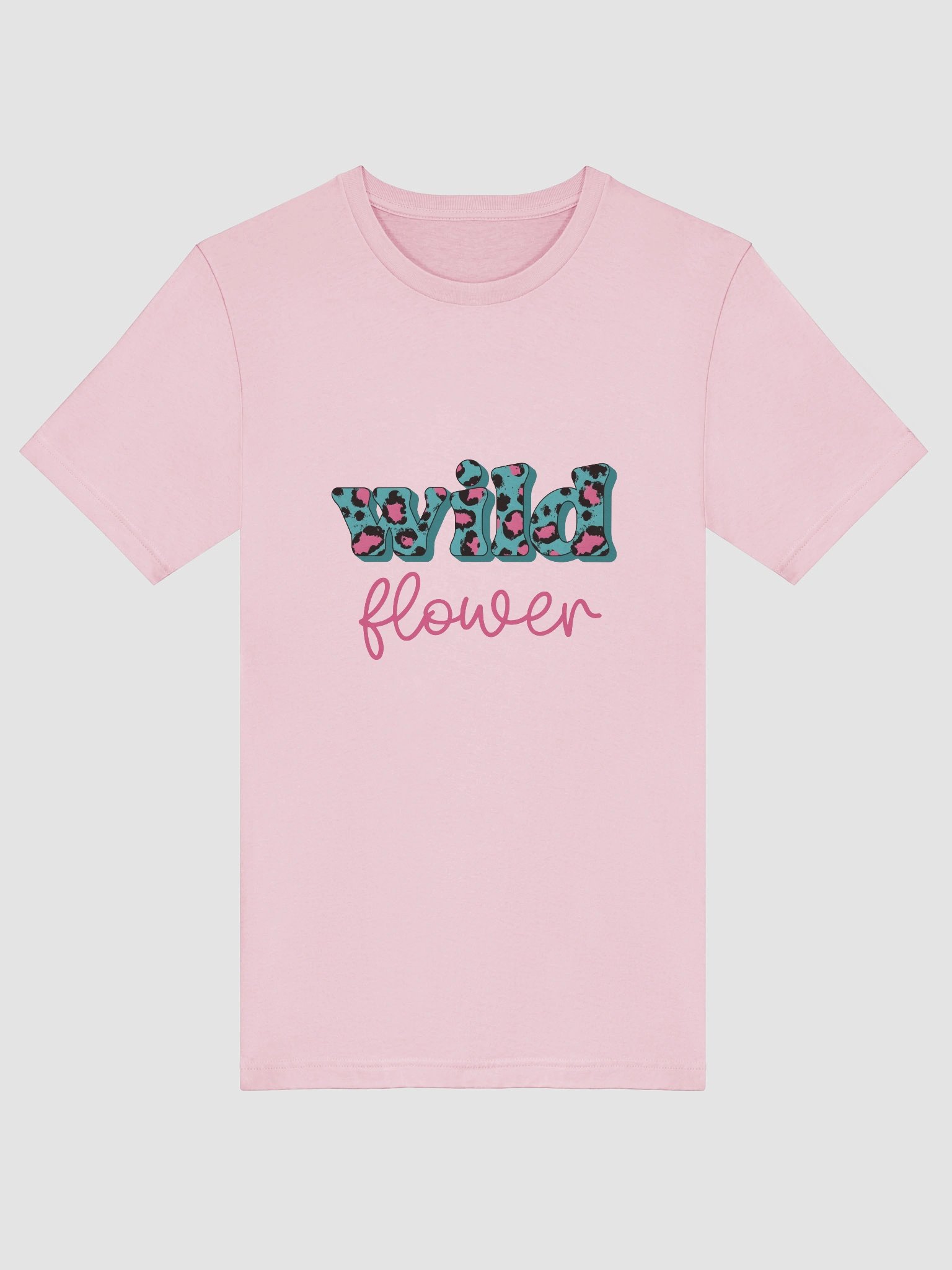 Wild Flower Leopard Print Tee product image (5)
